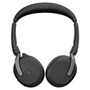Jabra Evolve2 65 Flex MS Stereo ANC, Wireless Bluetooth Headset, With Wireless Charger, USB-A