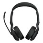 Jabra Evolve2 55 UC Stereo ANC, Wireless Bluetooth Headset, With Charging Stand, USB-C