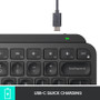 Logitech MX Keys Mini Illuminated Wireless Keyboard (Graphite)