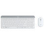 Logitech MK470 Slim Wireless Keyboard and Mouse Combo, Standard Receiver (USB-A) (Off-White)