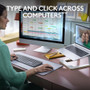 Logitech MK950 Signature Slim Wireless Keyboard and Mouse Combo, Logi Bolt USB Receiver (USB-A) (Graphite)