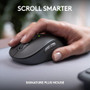 Logitech MK950 Signature Slim Wireless Keyboard and Mouse Combo, Logi Bolt USB Receiver (USB-A) (Graphite)