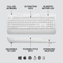 Logitech Signature MK650 Wireless Keyboard and Mouse Combo for Business, Logi Bolt USB Receiver (USB-A) (Off-White)