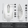 Logitech Signature MK650 Wireless Keyboard and Mouse Combo for Business, Logi Bolt USB Receiver (USB-A) (Off-White)