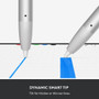 Logitech Crayon Digital Pencil for iPad, USB-C (Silver)
