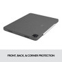 Logitech Combo Touch Backlit Keyboard Case for 12.9" iPad Pro 5th-6th Gen