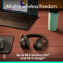 Logitech Zone 305, Wireless Bluetooth Headset, MS Teams (USB-A/C Receiver)