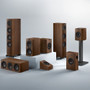 KEF Q3 Meta Two-Way Bass Reflex Speaker System (Walnut)