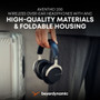Beyerdynamic AVENTHO 200 Active Noise Cancellation Wireless Headphones Over-Ear, Closed-Back (Black)