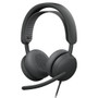Logitech Zone Wired 2 For Business ANC Headset, MS Teams (USB-A/C Adapter)