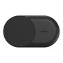Belkin UltraCharge 3-in-1 Foldable Magnetic Charger with Qi2 25W, Round Form (Black)