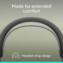 Logitech Zone Wireless 2 ES for Business ANC Headset, UC (USB-A/C Adapter)