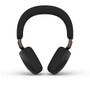 Jabra Evolve3 75 MS Stereo ANC, Wireless Bluetooth Headset, Link 390 Adapter, With Charging Pad, USB-C (Black)