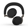 Jabra Evolve3 75 UC Stereo ANC, Wireless Bluetooth Headset, Link 390 Adapter, With Charging Pad, USB-A (Black)