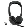 [FLASH SALE] Jabra Evolve2 65 Flex UC Stereo ANC, Wireless Bluetooth Headset, USB-A