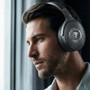 Focal Bathys MG Over-Ear Hi-Fi Bluetooth Active Noise Cancelling Headphones, Closed-Back (Grey)