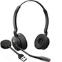 [OPEN BOX] Jabra Engage 55 Stereo UC, Wireless DECT Headset, USB-A (Black)
