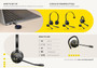 [OPEN BOX] Jabra Engage 55 Stereo UC, Wireless DECT Headset, USB-A (Black)