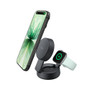Belkin UltraCharge Pro 2-in-1 Convertible Magnetic Charger with Qi2 25W (Black)