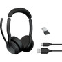 [FLASH SALE] Jabra Evolve2 55 MS Stereo ANC, Wireless Bluetooth Only, Dongle Free