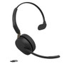 Jabra Evolve3 65 MS Mono, Wireless Bluetooth Headset, Link 390 Adapter, With Charging Stand, USB-A