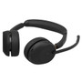 Jabra Evolve3 65 MS Stereo, Wireless Bluetooth Headset, Link 390 Adapter, With Charging Stand, USB-C