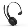 Jabra Evolve3 45 MS Mono ANC, Wireless Bluetooth Headset, Link 390 Adapter, With Charging Stand, USB-C