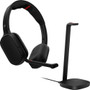 HP Poly Focus 625 Stereo Wireless Bluetooth Headset, Active Noise Cancellation, With Charging Stand, USB-C/A Adapter