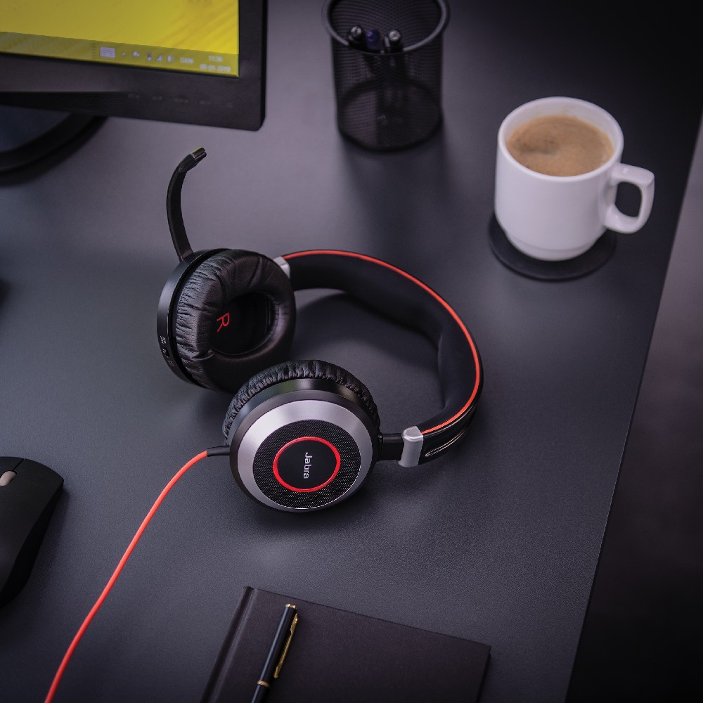 Jabra EVOLVE 80 MS Stereo アクティブノイズキャンセル