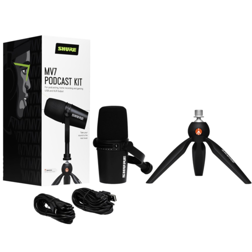 【値下げ】SHURE MV7 PODCAST KIT Shure Singapore | Shure Microphones | Shure MV7 | Shure MV7