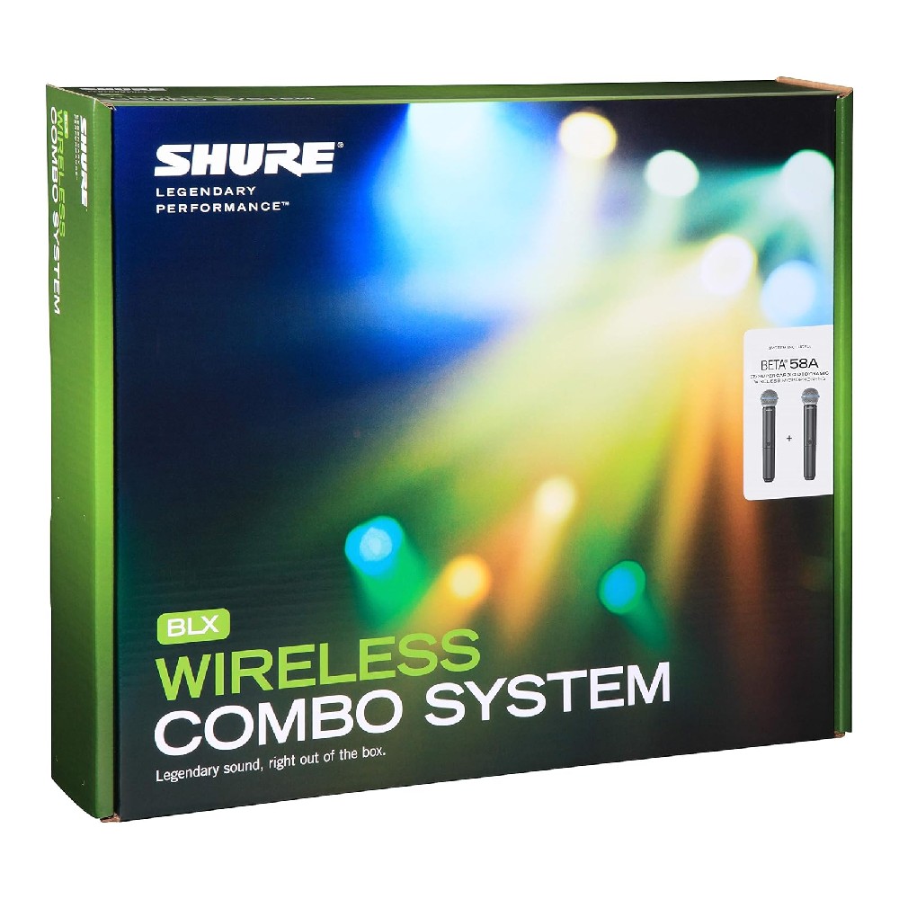 SHURE BLX288/B58 : BLXシリーズ / BETA58 Amazon | SHURE シュア ワイヤレスマイクシステム BLX288/B58 : BLX2