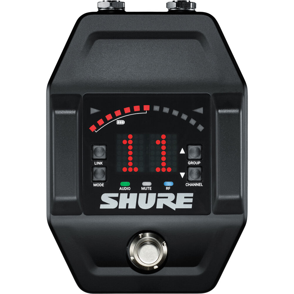 Shure Singapore | Shure Pedal System | Shure GLXD16+ | Shure