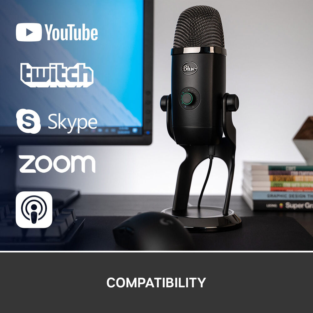 Logitech Singapore | Logitech Microphones | Logitech Blue Yeti