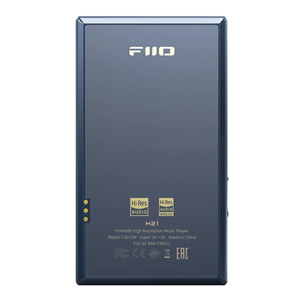 た*お様 FiiO M21 ブルー 海外購入 美品　デジタルオーディオプレーヤー FIIO FIO-M21-L M21 デジタルオーディオプレーヤー ハイレゾ対応 64GB