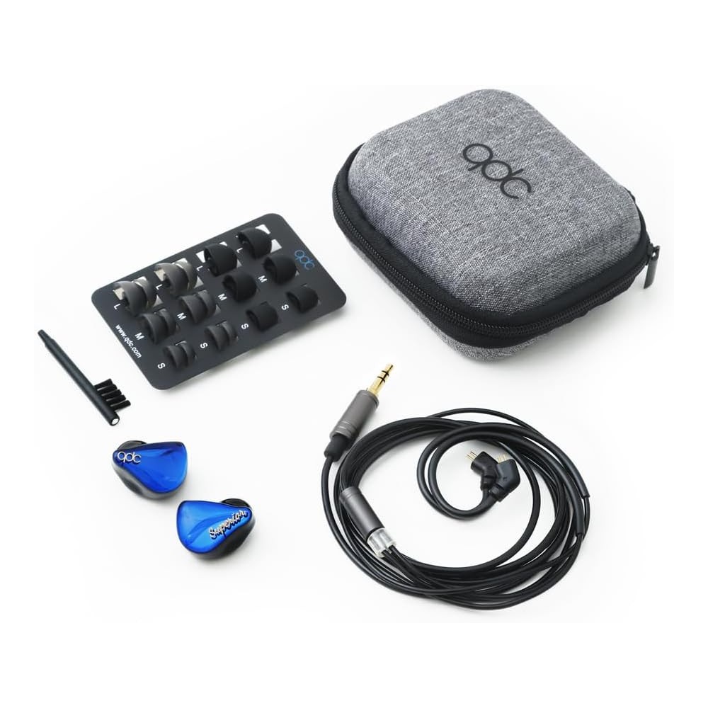 イヤホン qdc SUPERIOR In-ear monitor Azure Blue QDC Singapore | QDC In-Ear Monitors | QDC Superior | QDC