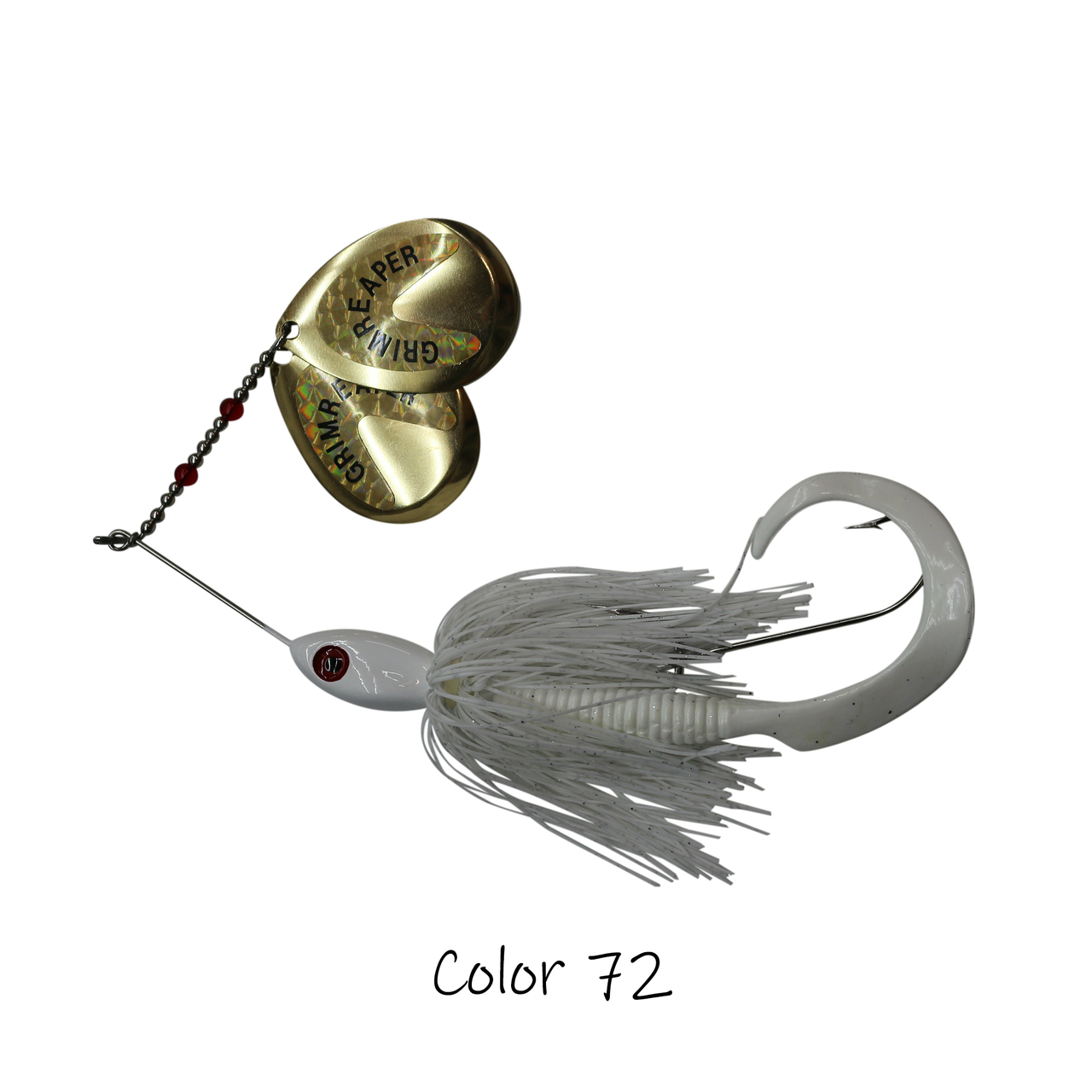 baby brown trout lure Purple White Belly 5