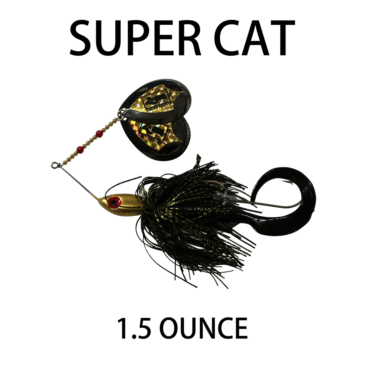 Super Cat Spinner Bait Model - 1.5 Ounce