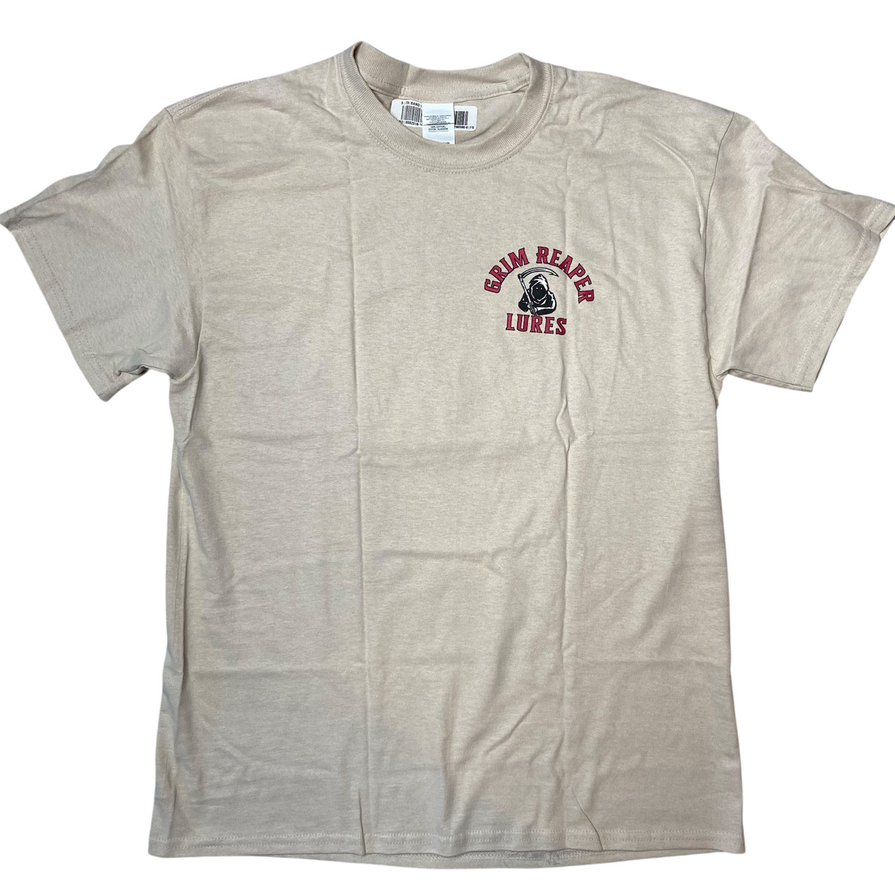 Grim Reaper Lures Logo T-Shirt | Sand Color