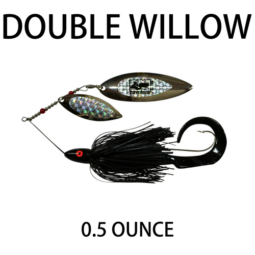 Double Willow Spinner Bait Model - 0.5 Half Ounce