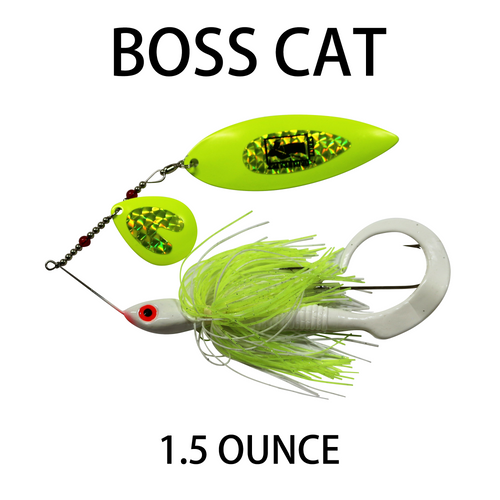 Boss Cat Spinner Bait Model - 1.5 Ounce