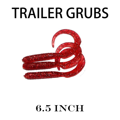 6.5 Inch Grubs - Trailer