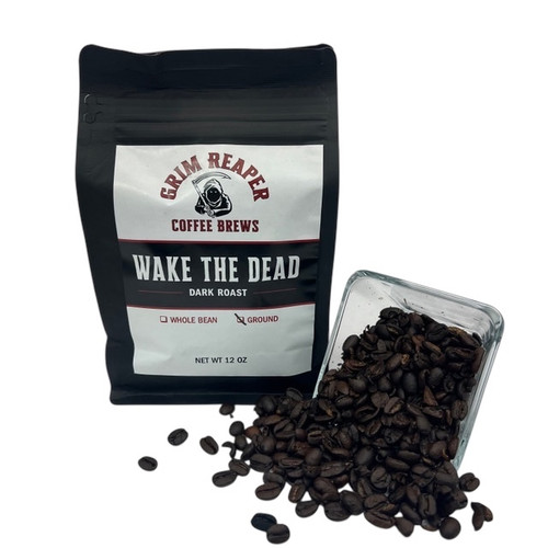 Grim Reaper Lures Coffee Brews Wake The Dead Coffee Whole Ground