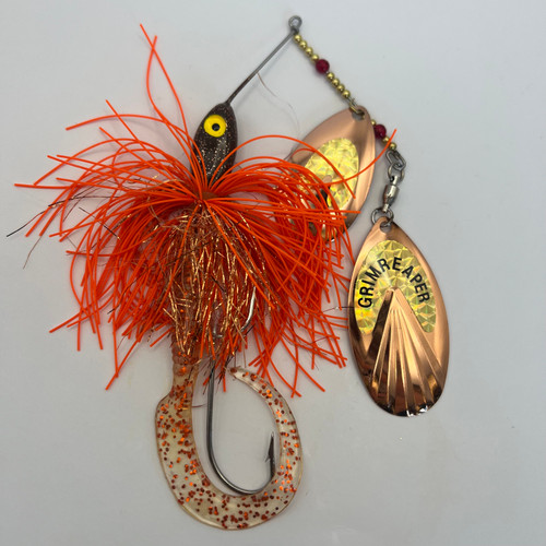 Big cat special gold and copper spinner bait lure bait Big cat special gold and copper spinner bait lure bait