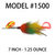 Model #1500 In-Line Bucktail