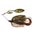 Grim Reaper Lures Mini Reaper 3/8 oz spinnerbait in 66, handmade fishing lure with double willow blades and tinsel skirt perch