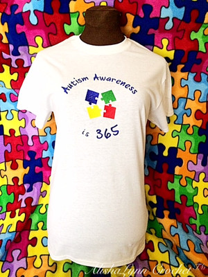 Autism Awareness is 365 crew neck t-shirt.