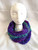Purple Kaleidoscope Infinity Scarf