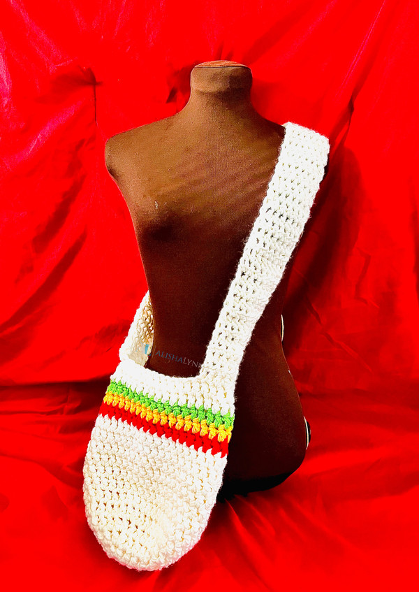 Crochet Hobo Bag