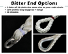 Windlass Anchor Rode 25' - 5/16" Stainless Steel Chain 5/8" 3-Strand Rope