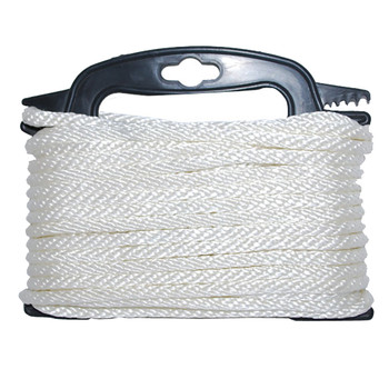 Attwood Braided Nylon Rope - 3/16" x 100' - White